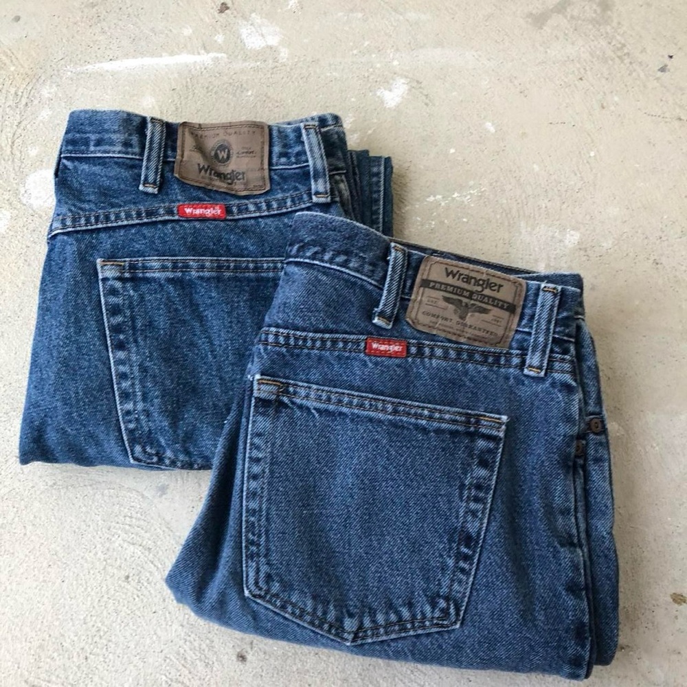 Wrangler Men's Relaxed Fit Denim Jeans